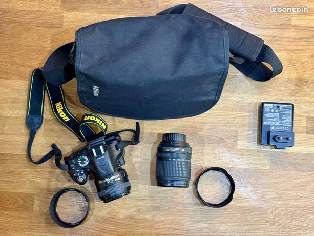 Nikon D5200 avec deux objectifs