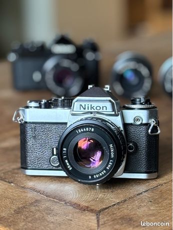 Nikon FE + Nikon 50mm F/1.8 E