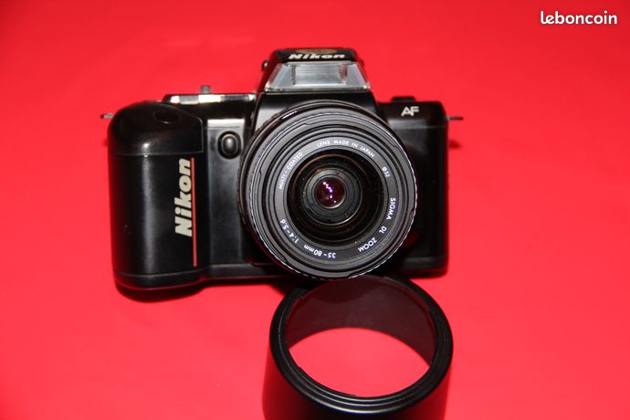 Nikon F-401 + sigma 35-80