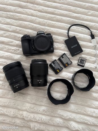 Nikon Z6 + 2 objectifs NIKKOR Z + accessoires