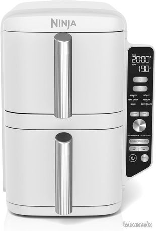 Ninja double stack l friteuse sl400eu wh