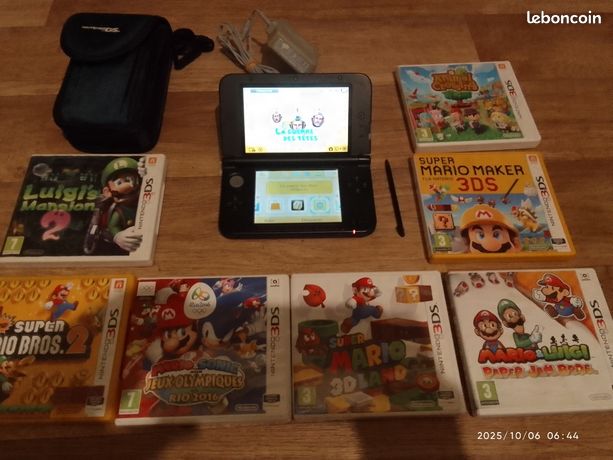Nintendo 3ds xl rouge