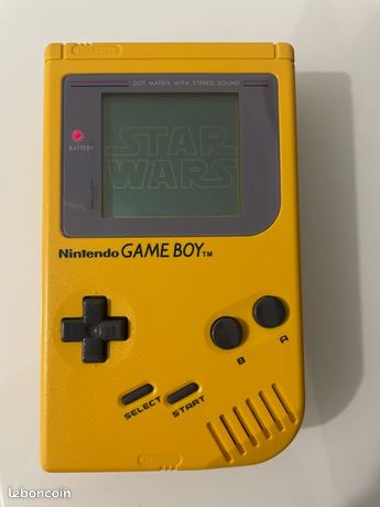 Nintendo gameboy jaune