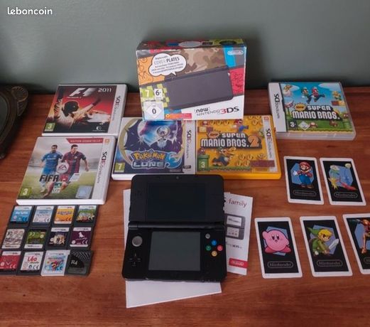 Nintendo new 3ds avec jeux