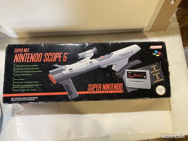 Nintendo Scope 6 Super NES en boîte