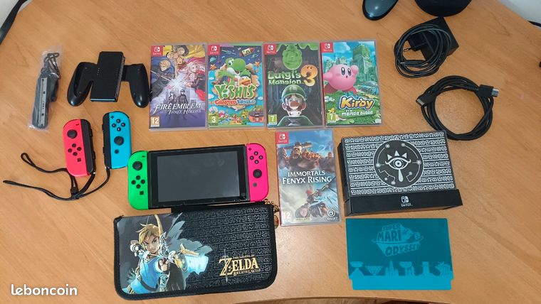 Nintendo Switch 1 jeux et accessoires
