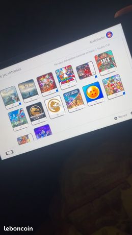 Nintendo switch + jeux