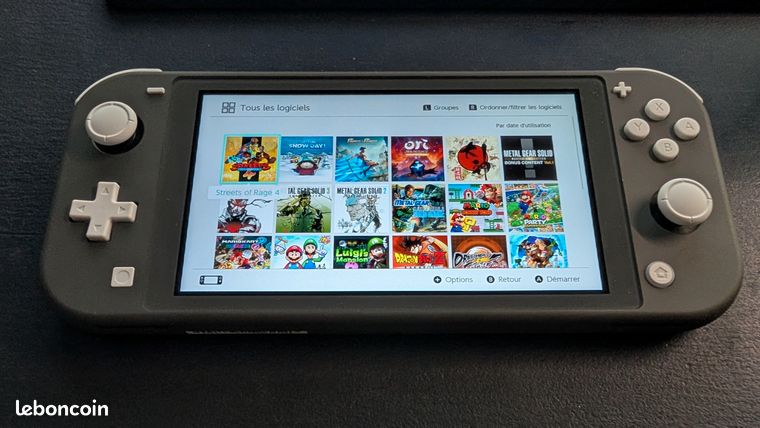 Nintendo Switch Lite version optimisée + jeux