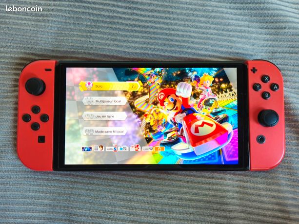 Nintendo Switch OLED - Edition Mario Rouge