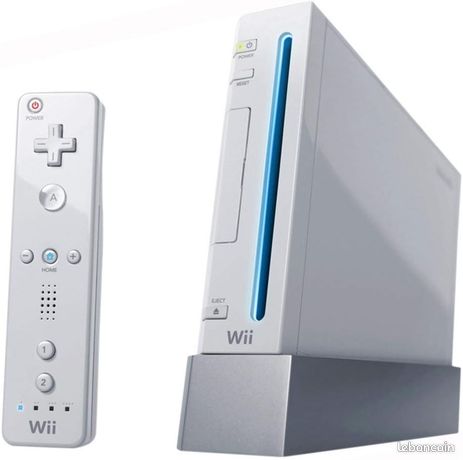Nintendo wii complete avec manette et nunchock cable alim + cable video et reglette infrarouge