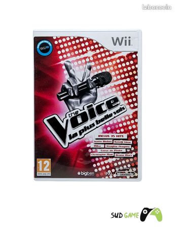 Nintendo Wii - The Voice La Plus belle Voix - Très Bon état - PAL