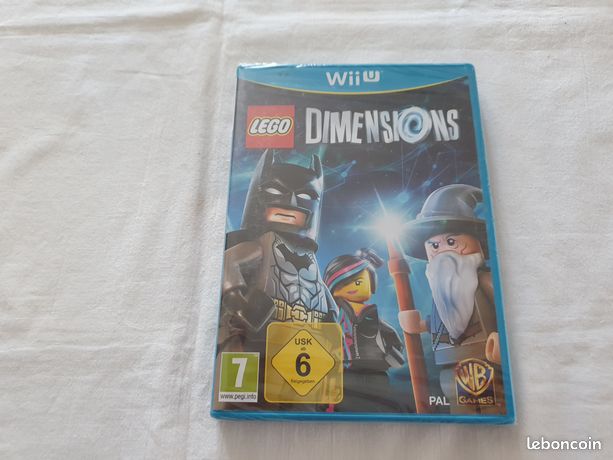 Nintendo wiiu wii u neuf blister LEGO Dimensions