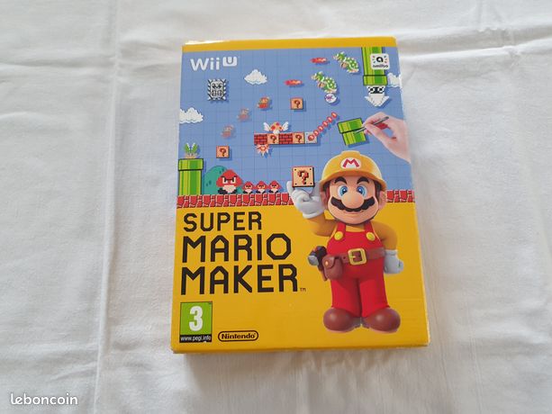Nintendo wiiu wii u neuf blister Super Mario Maker