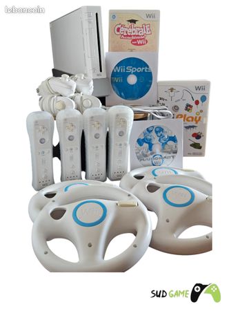 Nintendo Wii # Mega Pack pour 4 personnes