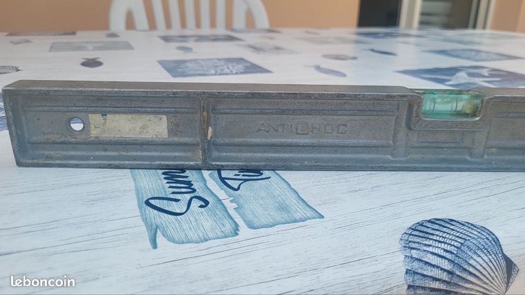 Niveau de Précision à Bulles fer/Aluminium Années 80