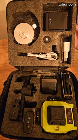 Niveau laser 360° - 4 têtes laser