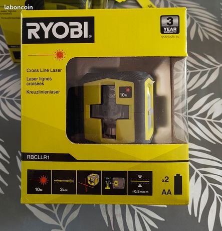 Niveau laser ryobi