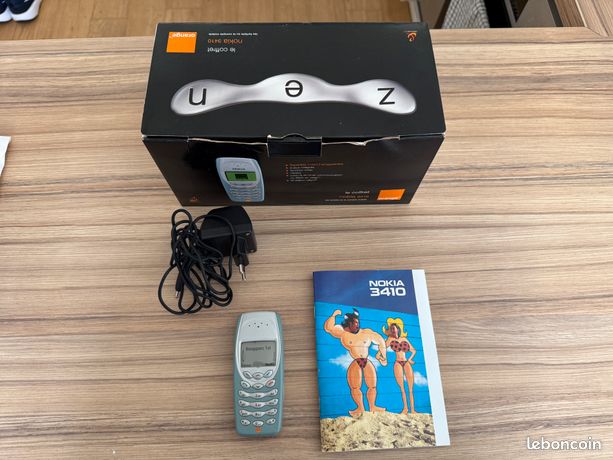 Nokia 3410 désimlocké en boîte