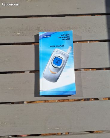 Notice de mode d'emploi pour le Gsm SGH-A800 Marseille 9 eme le cabot