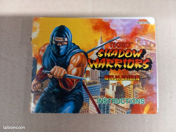 Notice jeux nes shadow warriors