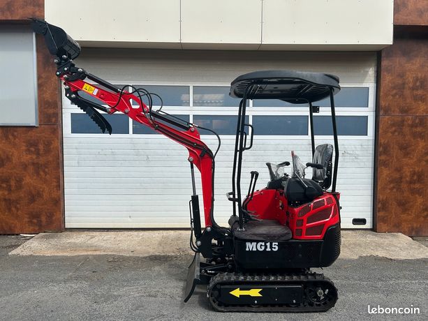 Nouvel arrivage Mini pelle 1.5T moteur Kubota