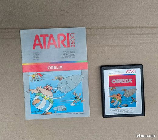 Obélix jeu Atari 2600 fonctionnel