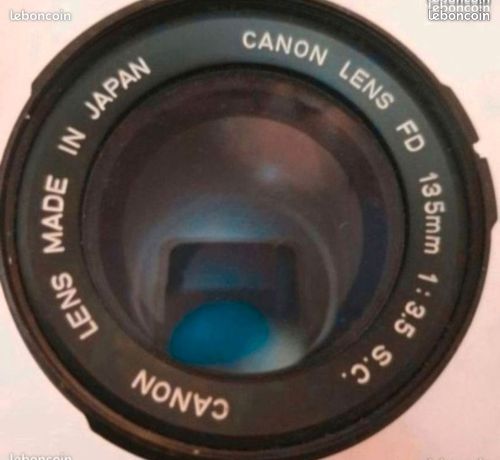 Objectif appareil photo - Marque Canon