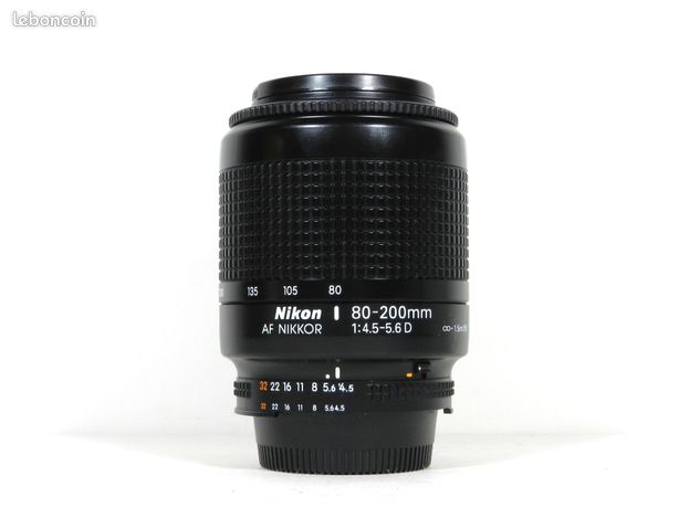 Objectif Argentique Nikon AF Nikkor 80-200 F/4-5.6 D En Très Bon Etat