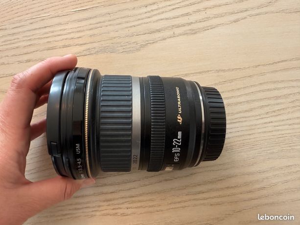 Objectif Canon grande angle Zoom EF-S 10-22mm