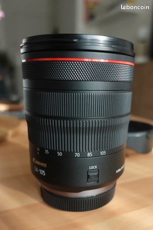 Objectif Canon RF 24-105mm F4L IS USM pour hybride