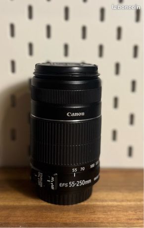 Objectif EF-S 55-250mm f/4-5,6 is STM Noir