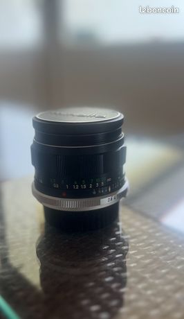 Objectif Minolta MC W. Rokkor-HG 35mm f/2.8 vintage