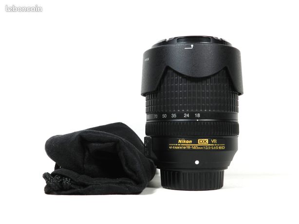 Objectif Nikon AF S 18-140 3.5/5.6 G ED VR En Très Bon Etat