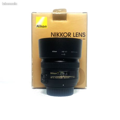 Objectif Nikon AF-S 50 mm 1.4 G Comme Neuf