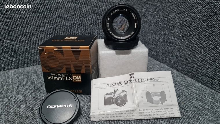 Objectif olympus om-system zuiko mc auto-s 50mm f1.8 testé