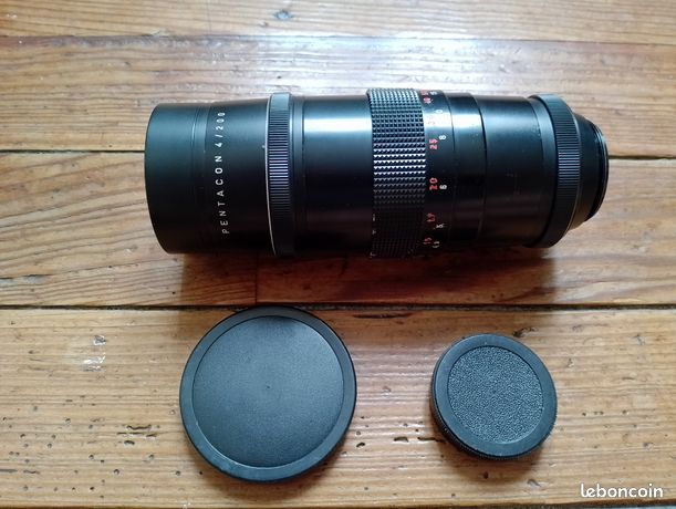 Objectif photo Pentacon 200mm 14 Monster bokeh - Monture M42