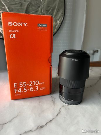 Objectif Sony E 55-210 mm