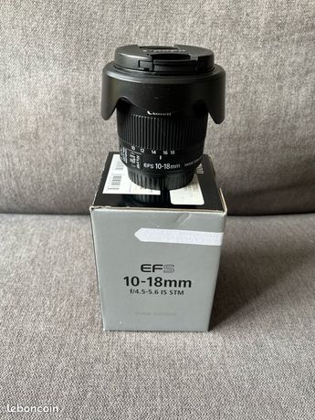 Objectif Canon 10-18mm STM