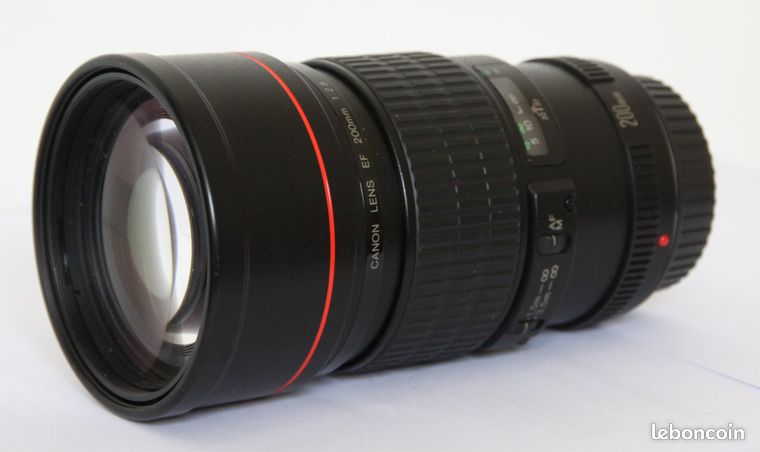 Objectif CANON 200mm USM F2.8 pour boitier CANON