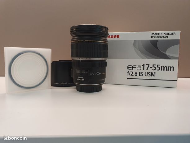 Objectif reflex Canon 17-55 mm f2.8 IS USM