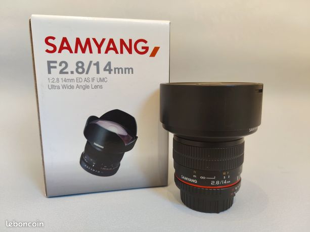 Objectif Samyang 14mm F2.8 pour Nikon