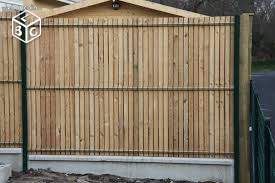 Occultation lattes bois pour panneaux rigides