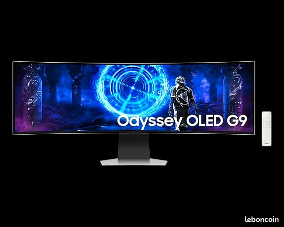 Odyssey OLED G9 49" G95SD - Silver - DQHD - Écran PC Gaming Smart