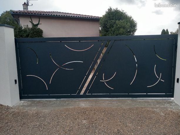 Portail coulissant 4 mètres