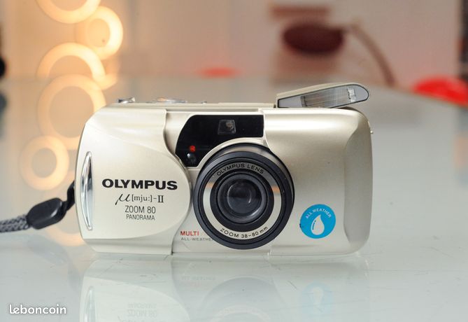 Olympus Mju II Point & Shoot Zoom 38-80 Panorama