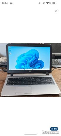 Ordinateur pc portable HP 450 g3 bon état * 16 gigas de ram ddr4 * fluide et rapide disque dur SSD 240 gigas