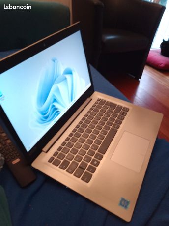 Ordinateur pc portable Lenovo bon état * 4 gigas de ram * fluide disque dur SSD 128 gigas batterie longue duree