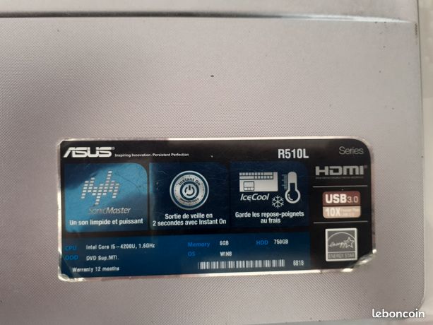 Ordinateur portable asus