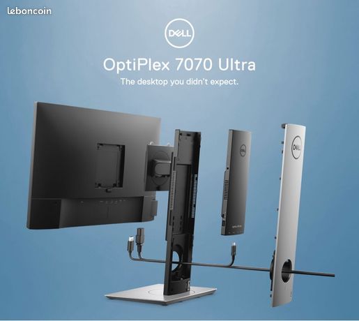 Ordinateur PC bureau Windows Dell Optiplex 7070 ultra
