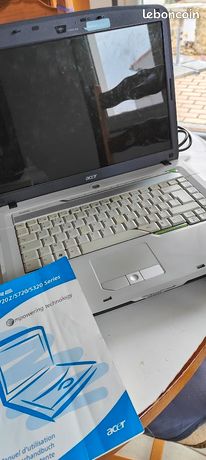 Ordinateur portable acer aspire 5720z état général irréprochable